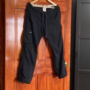 KOI SCRUB PANTS - black color